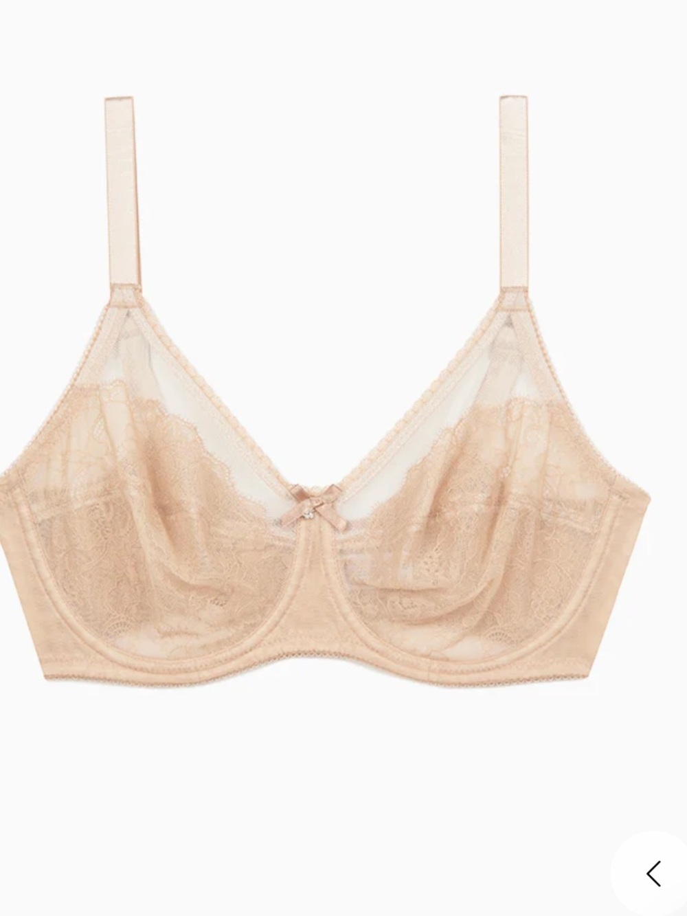 Wacoal Retro Chic Full Figure Underwire Bra Sz 36DD